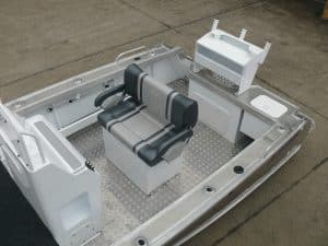 Aluminium Cockpit Floor wScuppers