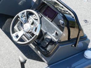 Fibreglass Console with Wrap around Screen