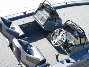 Passenger Fibreglass Console with Wrap Around Screen