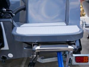 Swim Platform with under step SS Boarding Ladder